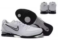 nike shox promos rivalry noir argent - blanc,shox r2 zoom for hommes